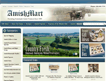 Tablet Screenshot of amishmart.com
